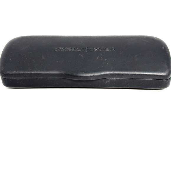 Prodesign Denmark Eyeglasses Black Semi-Hard Flip Top Case - Picture 1 of 2